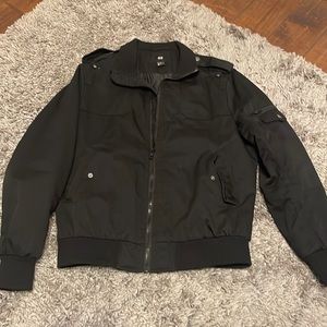 H&M quilted tactical heavy jacket